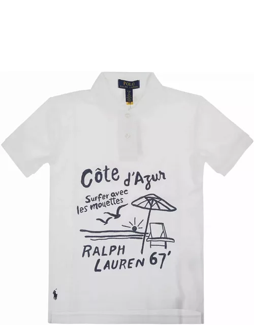 Ralph Lauren Sskcm1-knit Shirts-polo Shirt