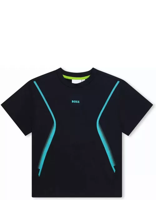 Hugo Boss T-shirt Con Stampa