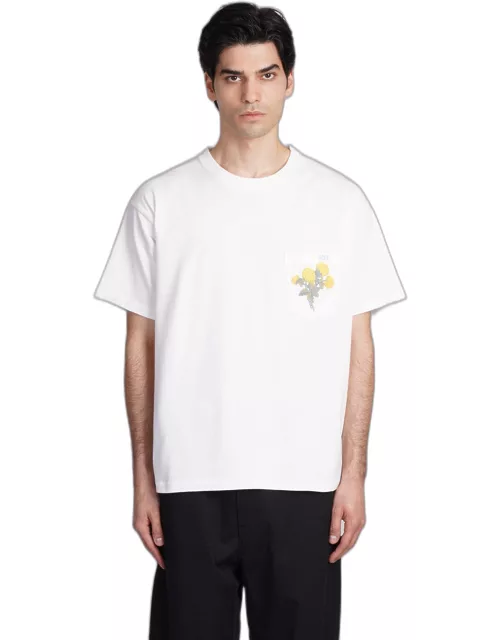 Bode T-shirt In White Cotton