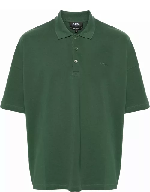 A.p.c. T-shirts And Polos Green
