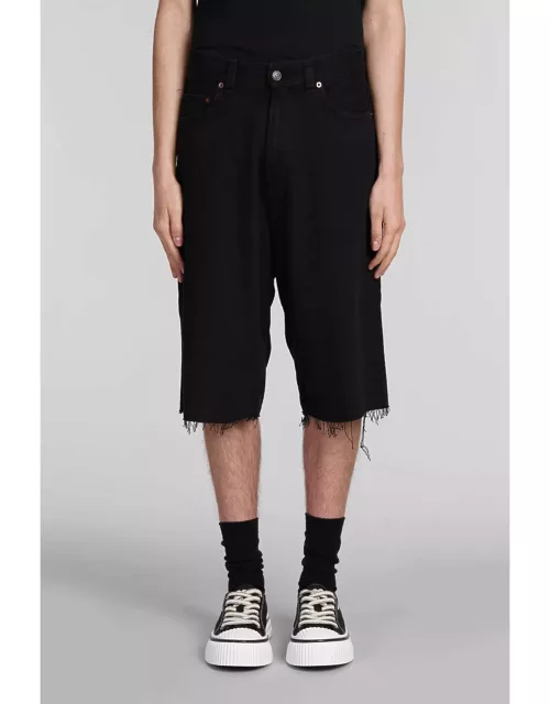 Haikure Vulcano Shorts In Black Cotton
