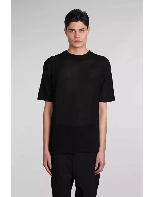 Mauro Grifoni T-shirt In Black Polyamide Polyester