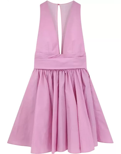 Pinko Mini Dress With Pleated Skirt