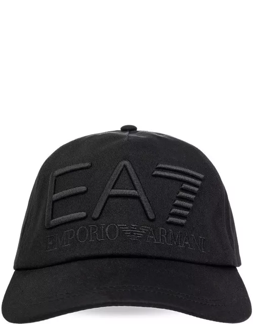 EA7 Logo Embroidered Baseball Cap