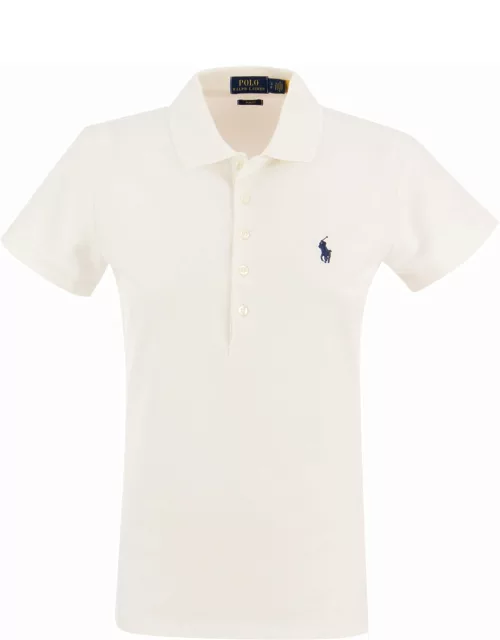 Polo Ralph Lauren Stretch Cotton Piqué Polo Shirt
