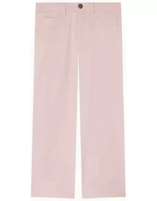 Light pink cotton Junon trouser