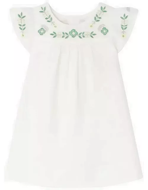 Ivory cotton Laurie dres