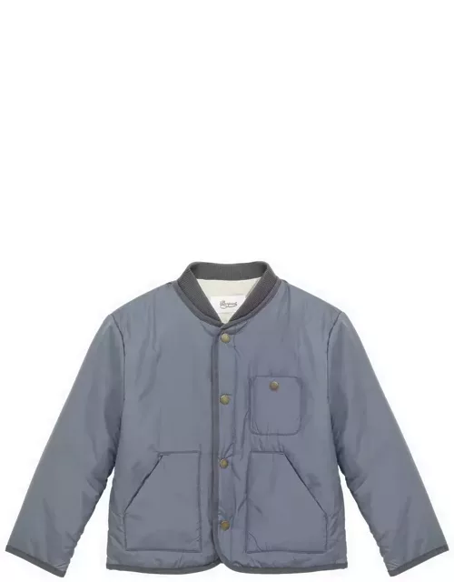 Light blue grey padded jacket