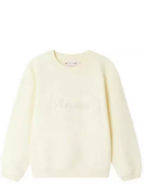 Tayla yellow cotton sweatshirt