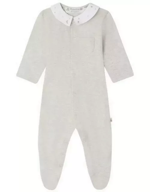 Tilouan mauve grey cotton pyjama