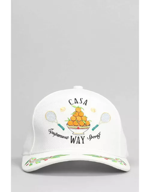 Casablanca Casa Way Laurel Embroidered Cap