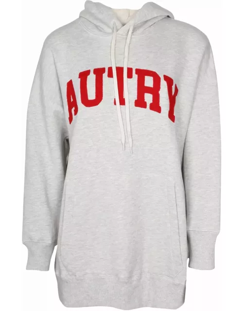 Autry Cotton Hoodie Sweatshirt With Logo
