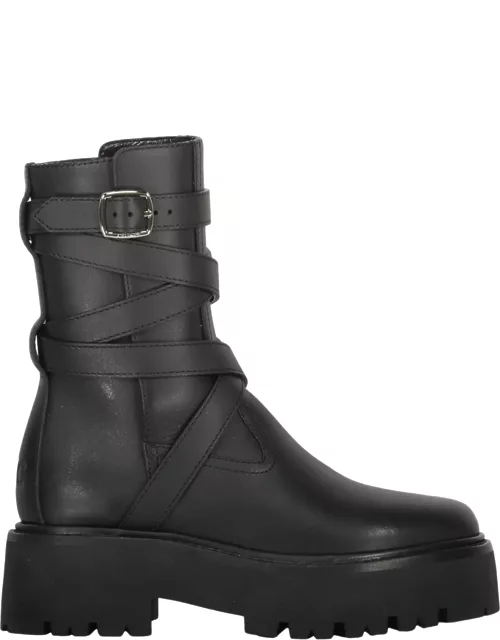 Celine Leather Ankle Boot