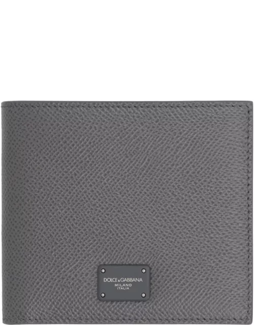 Dolce & Gabbana Leather Flap-over Wallet