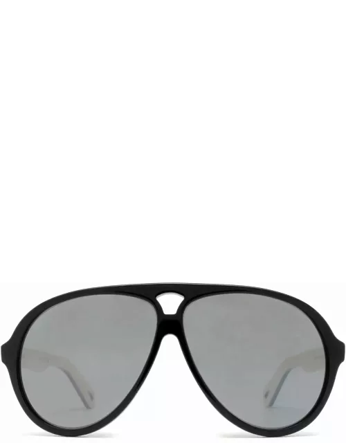 Chloé Eyewear Ch0211s Black Sunglasse