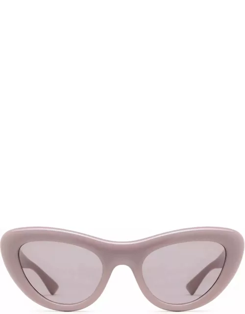 Bottega Veneta Eyewear Bv1282s Burgundy Sunglasse