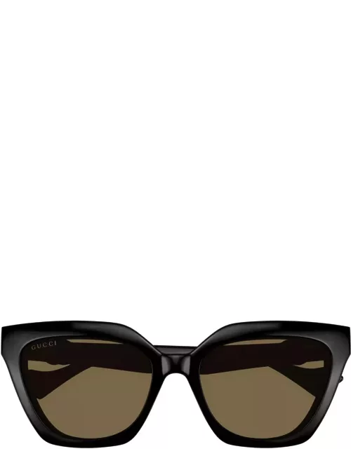 Gucci Eyewear Gg1542s Linea Gg Logo 001 Black Glasse