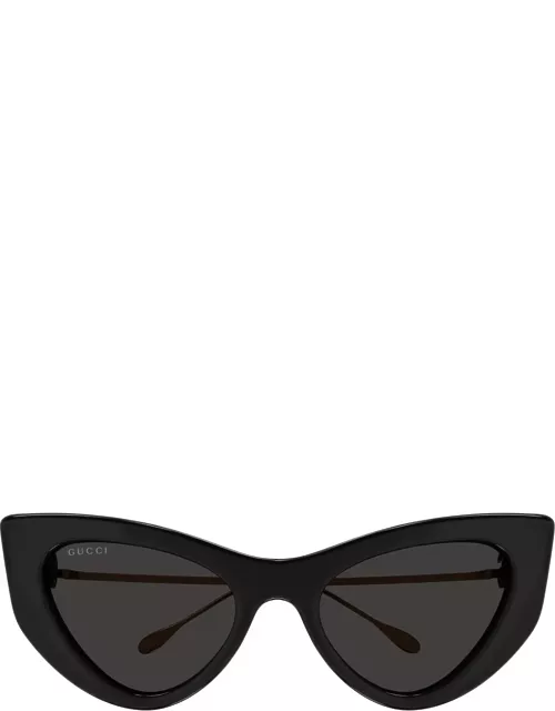 Gucci Eyewear Gg1565s Line Fork 001 Nero Sunglasse