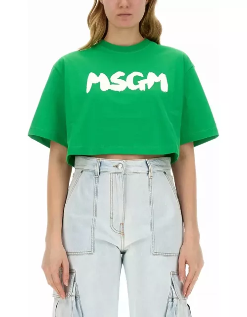 MSGM T-shirt With Logo