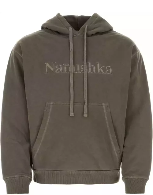 Nanushka Dark Grey Cotton Sweatshirt