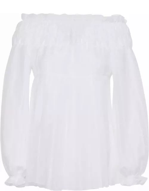 Alberta Ferretti White Shirt