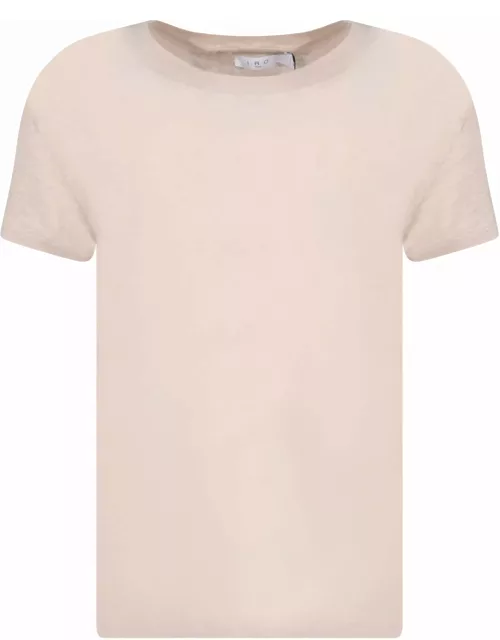 IRO Beige Linen T-shirt