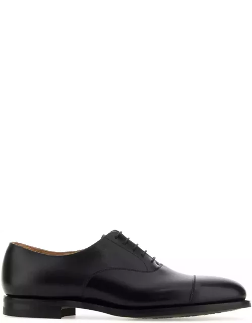 Crockett & Jones Black Leather Connaught 2 Lace-up Shoe