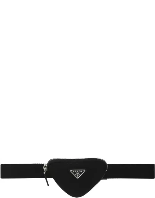 Prada Belt With Pouch In Re-nylon