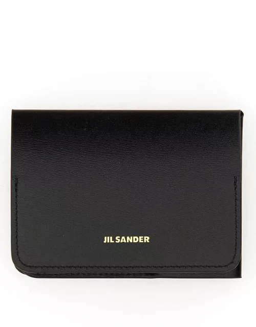 jil sander folding card holder