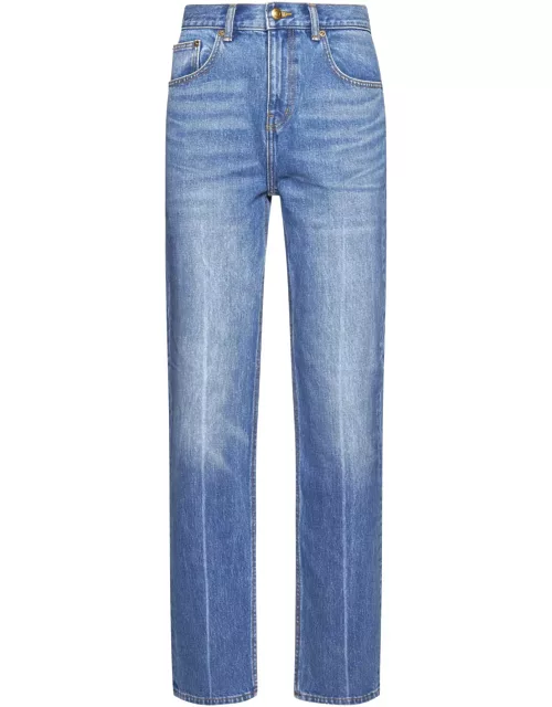 Tory Burch 5-pocket Straight-leg Jean