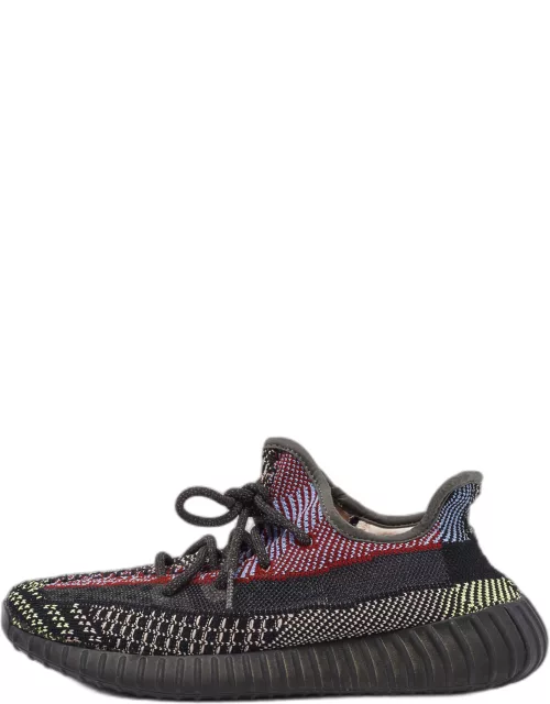 Yeezy x Adidas Multicolor Knit Fabric Boost 350 V2 Yecheil Low Top Sneaker