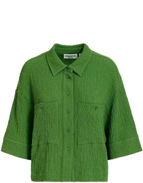 ESSENTIEL ANTWERP Farewell Shirt - Emerald