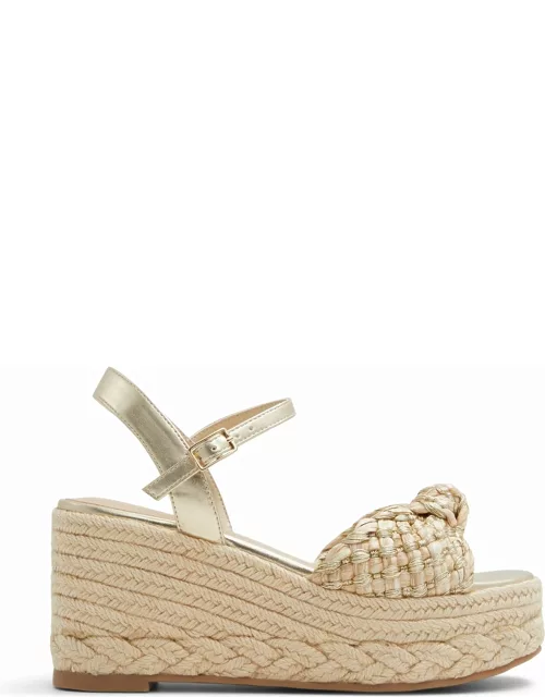 ALDO Annamarie - Women's Wedge Sandals - Gold