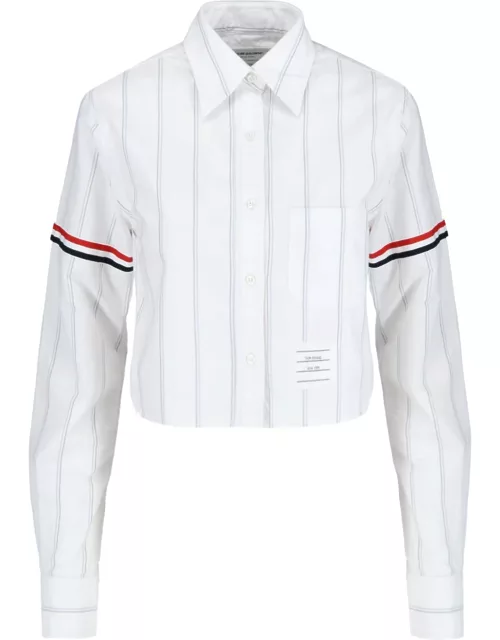 Thom Browne 'Oxford' Crop Shirt