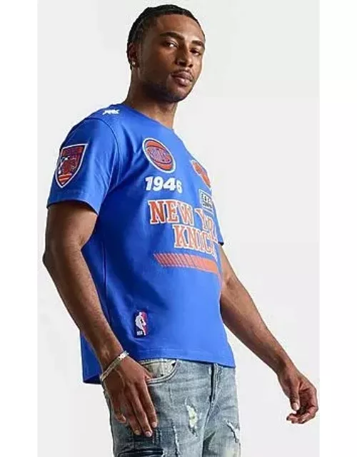 Men's Pro Standard New York Knicks NBA Fast Lane Multi Graphic T-Shirt