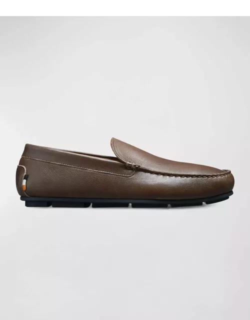 Men's Santiago Leather Driving Shoe