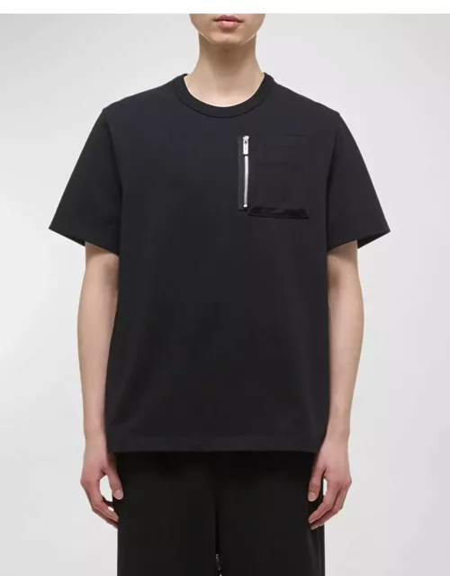 Men's T-Shirt with Zip Pocket