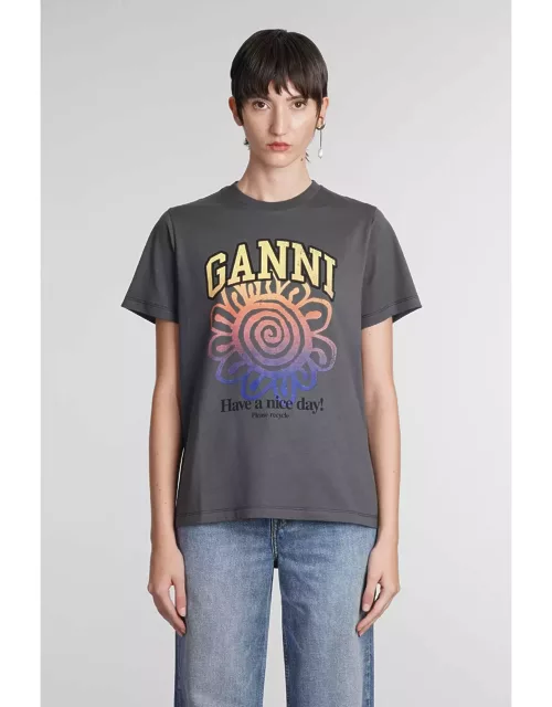 Ganni Flower T-shirt