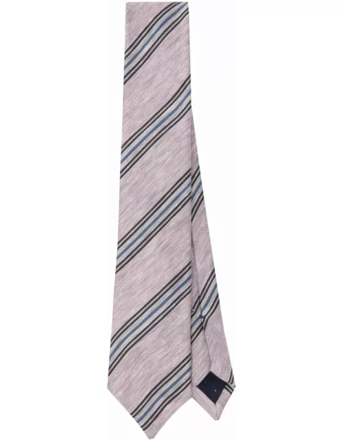 Paul Smith Men Tie Block Stripe