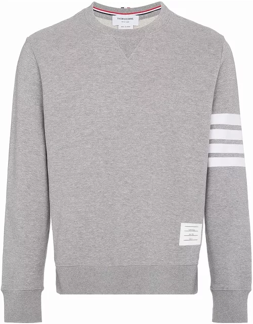 Thom Browne Grey 4-bar Sweatshirt