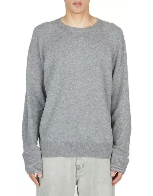 A.P.C. Logo Embroidered Knitted Jumper
