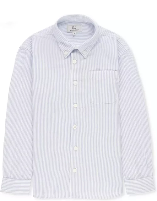Woolrich Cotton And Linen Shirt