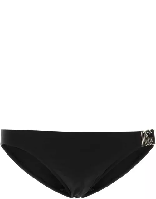 Dolce & Gabbana Black Stretch Nylon Swimming Brief