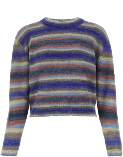 A.P.C. Embroidered Mohair And Alpaca Blend Abby Sweater