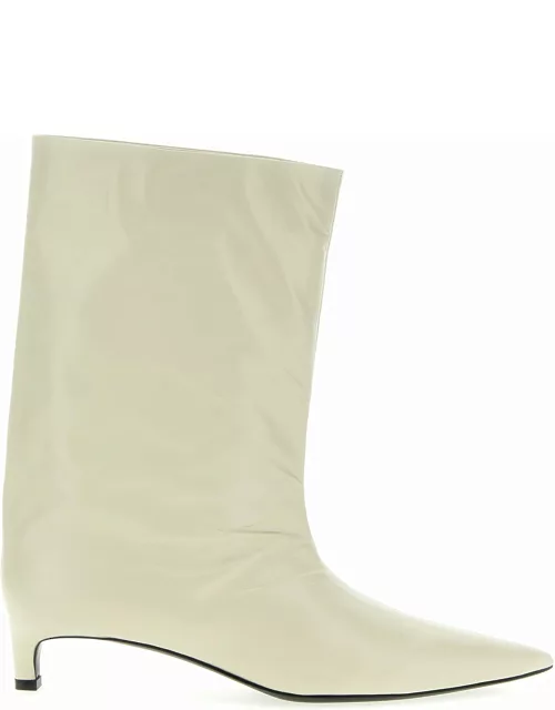 Jil Sander Leather Ankle Boot