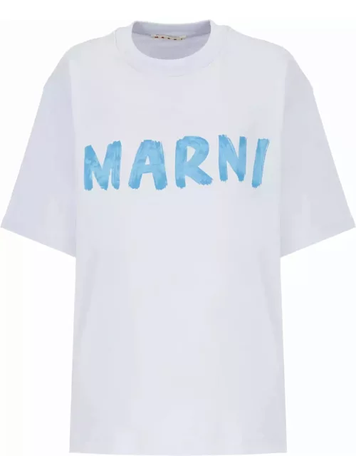 T-shirt With Logo Marni