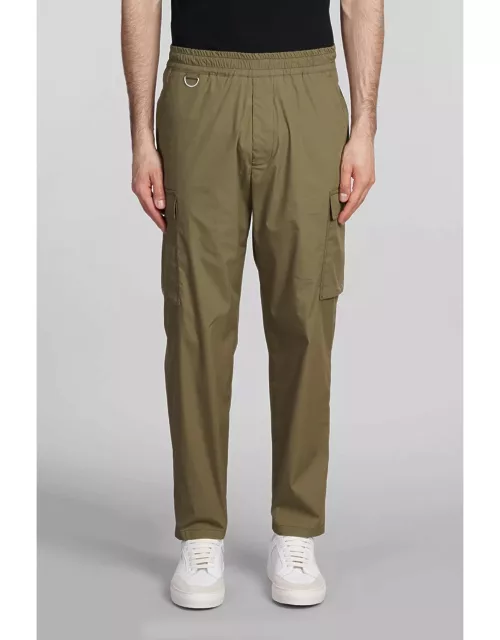 Low Brand Combo Pants In Green Cotton