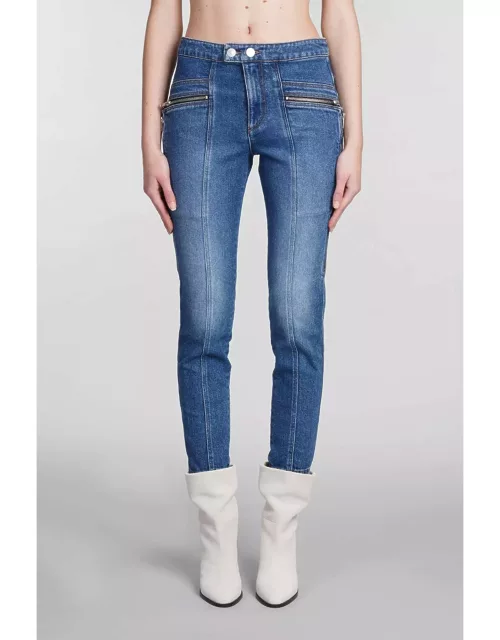 Isabel Marant Prezi Jeans In Blue Cotton