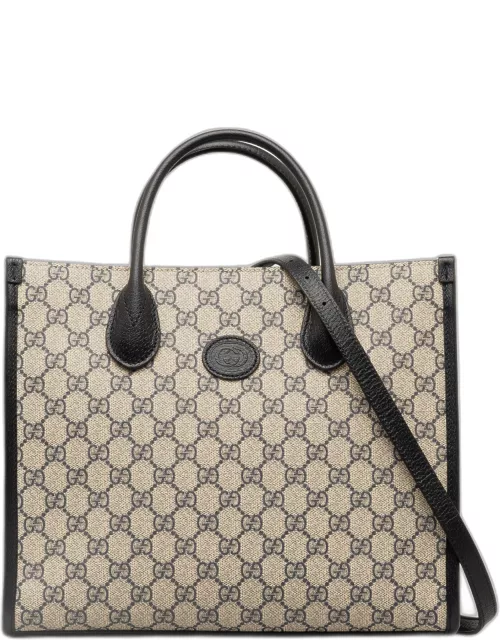 Gucci Small GG Supreme Interlocking G Tote Bag
