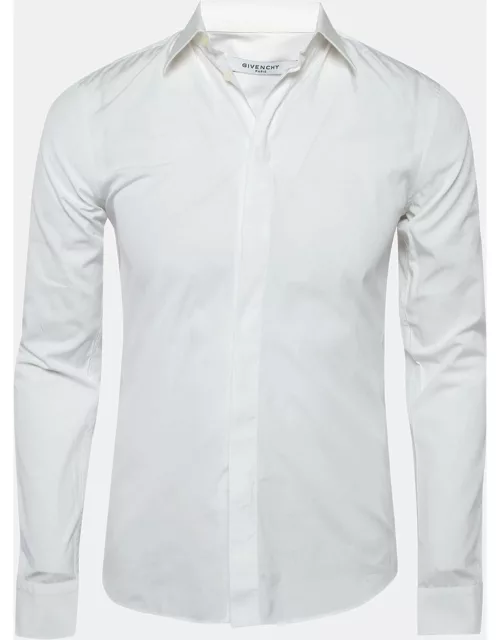Givenchy White Cotton Long Sleeve Shirt